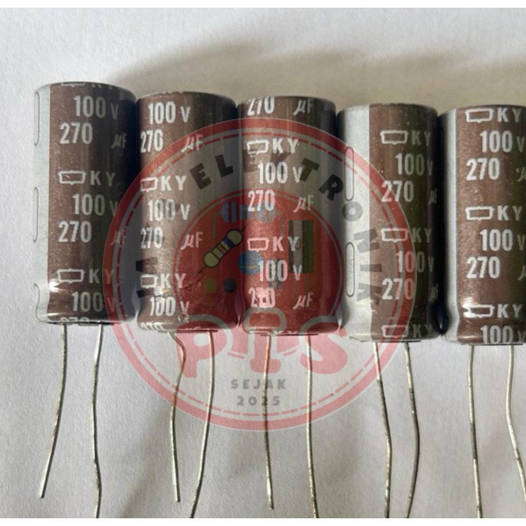 (10 Pcs) Elko Elco 270uf 100v
