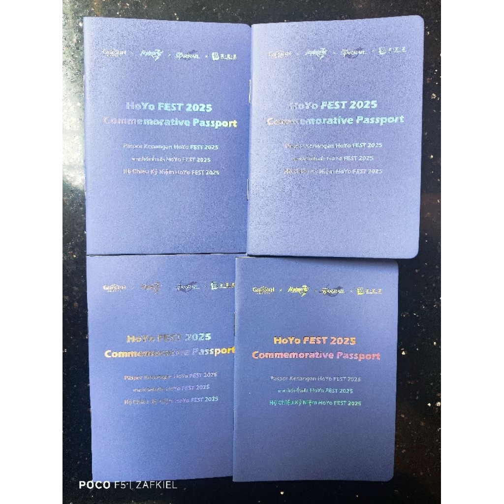 [Official Limited] HoyoFest 2025 Commemorative Passport - Passport Kenangan HoyoFest 2025