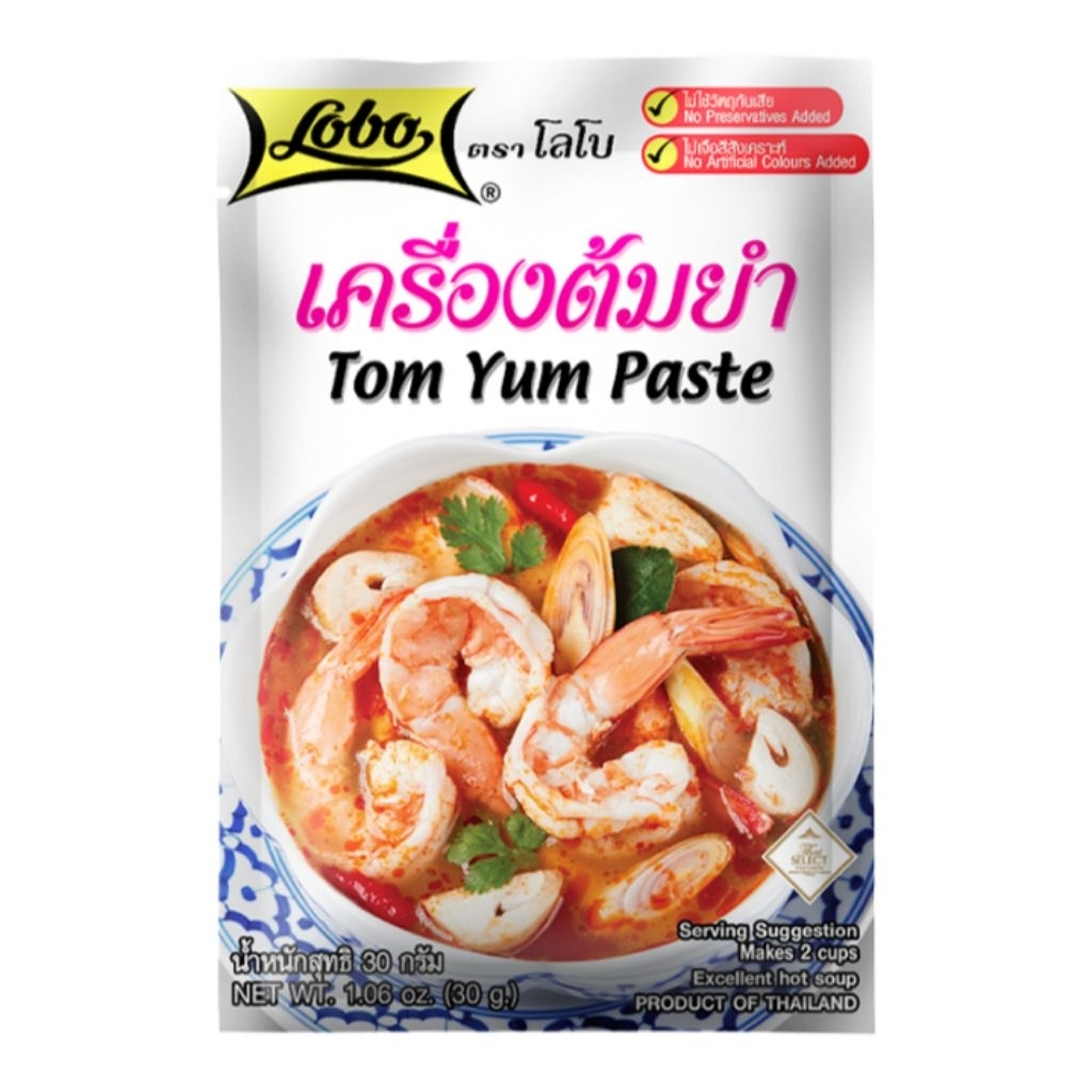 

Lobo Bumbu Pasta Tom Yum 30g