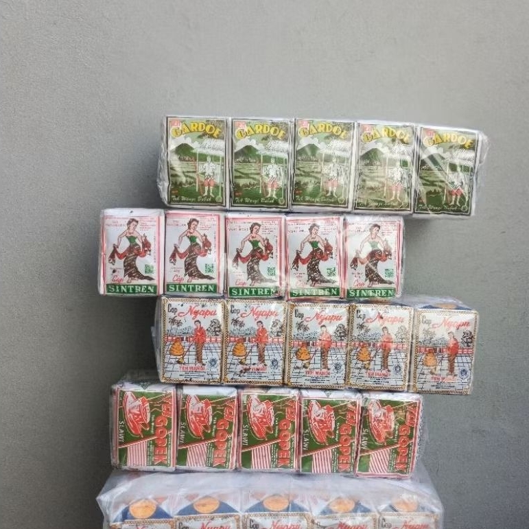 

Paket Usaha Teh Racikan Khas Solo 4 Slop isi 40pcs Gardoe Hijau Sintren Nyapu Gopek Slawi Es Teh Jumbo