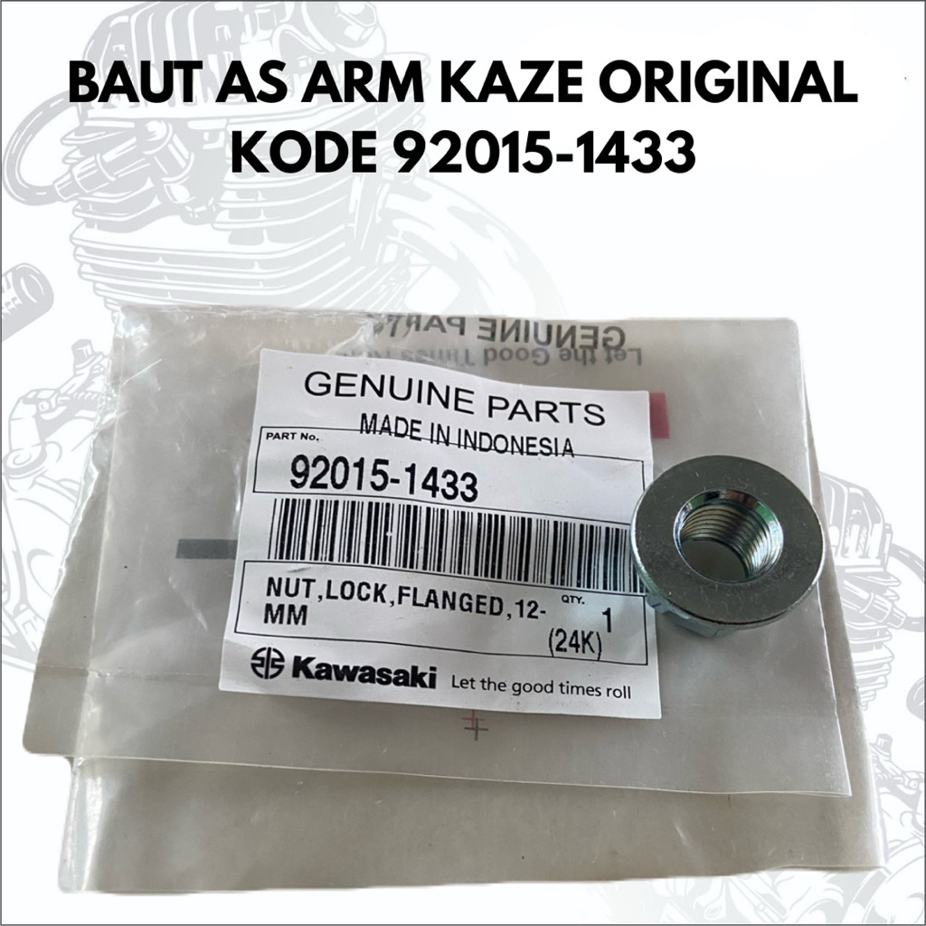 BAUT AS ARM KAZE ORIGINAL KAWASAKI KODE 92015-1433