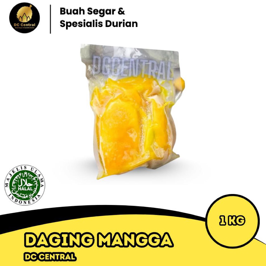 

DAGING BUAH MANGGA BEKU 1 KG