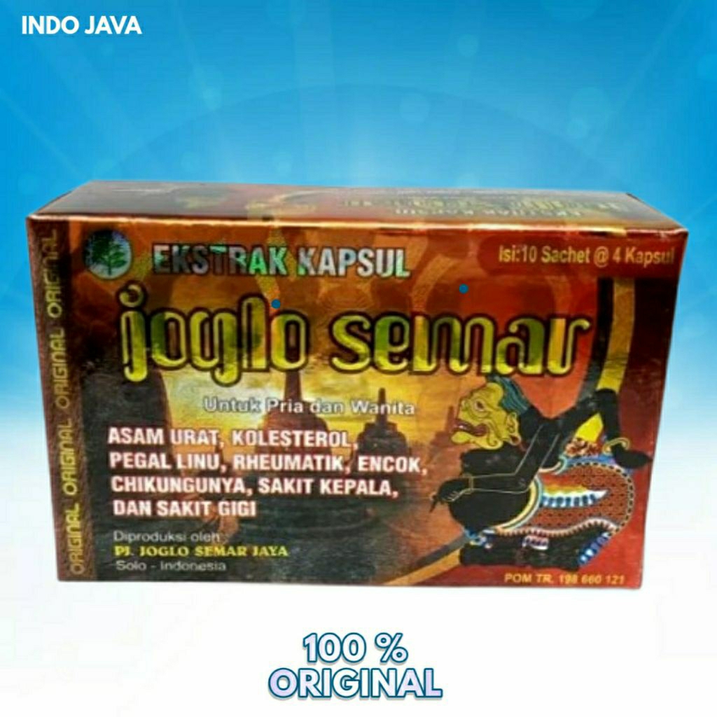 EXTRAK KAPSUL JOGLO SEMAR 100% KHASIATNYA ORIGINAL