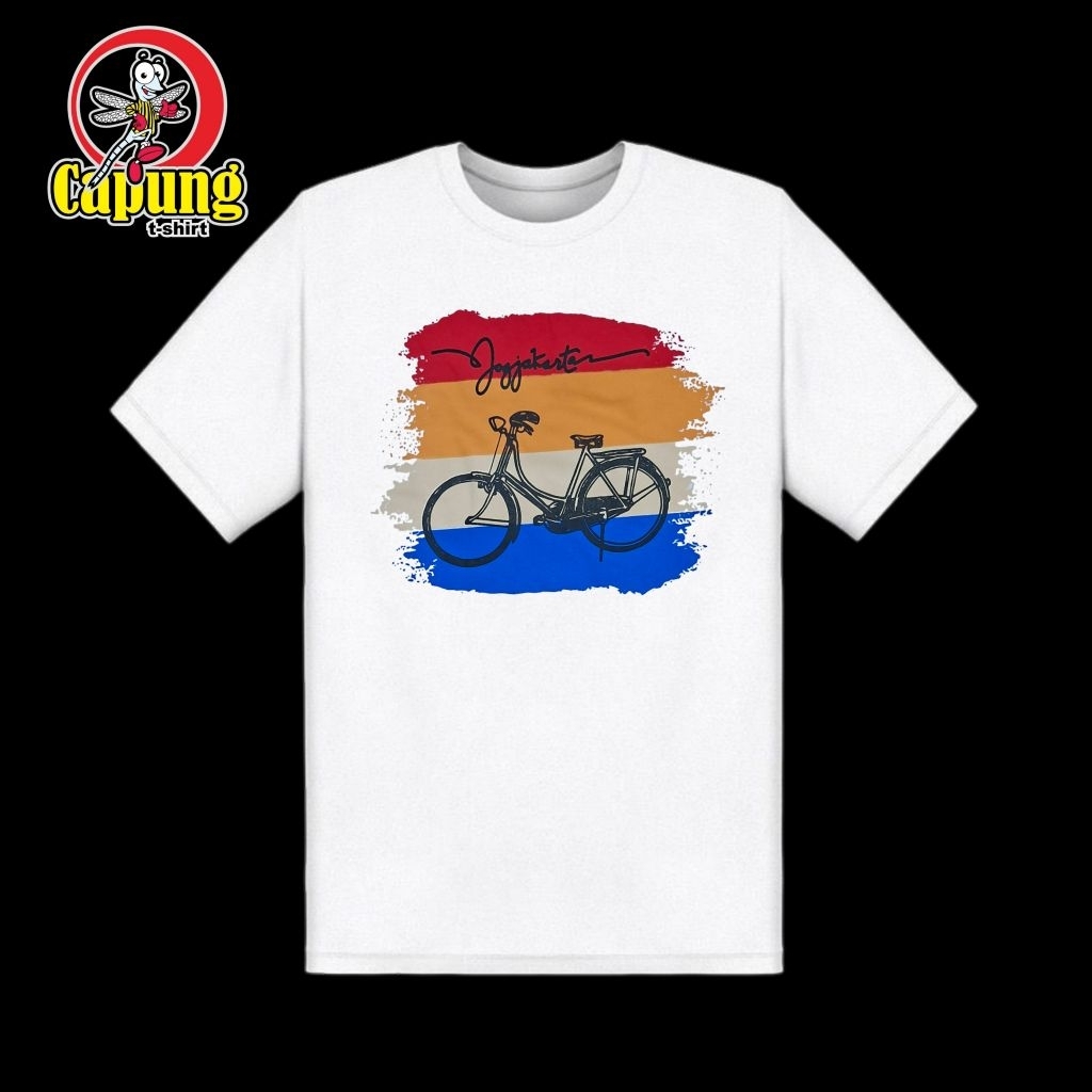 KAOS JOGJA SABLON ASLI MEREK CAPUNG TSHIRT KAOS JOGJA OLEH OLEH JOGJA KAOS.JOGJA MALIOBORO