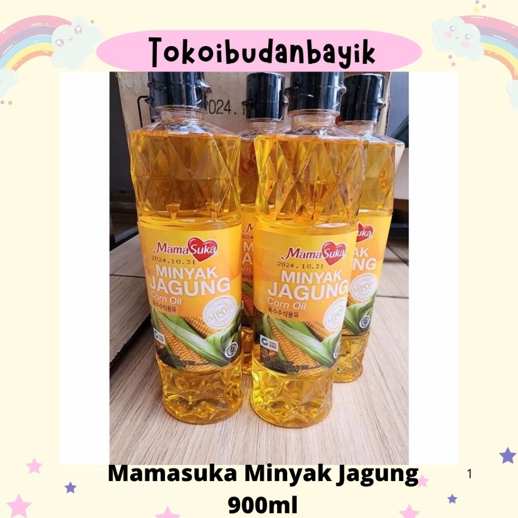 

Mamasuka Minyaj Jagung 900ml / corn oil
