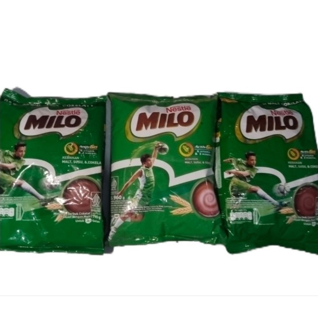 

Milo Active-Go Berat 300g, 790g. 960g dan 990g exp 2026