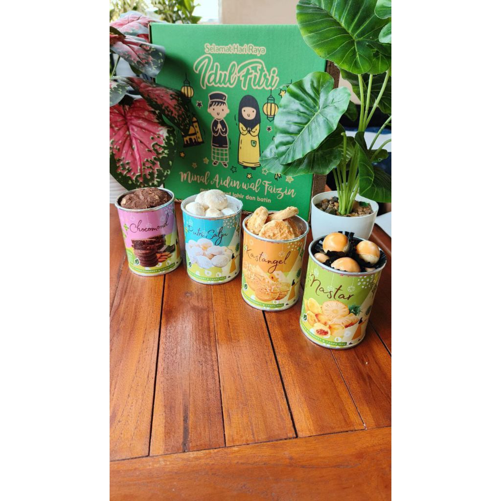 

COOKIES GLUTEN FREE ALAMI NON PENGAWET HALAL COOKIES PELANGI LEBARAN SERIES