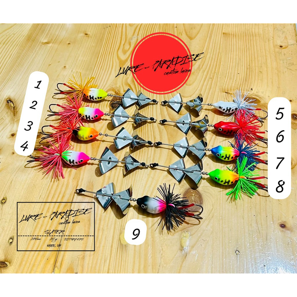 Lure Paradise slater umpan toman