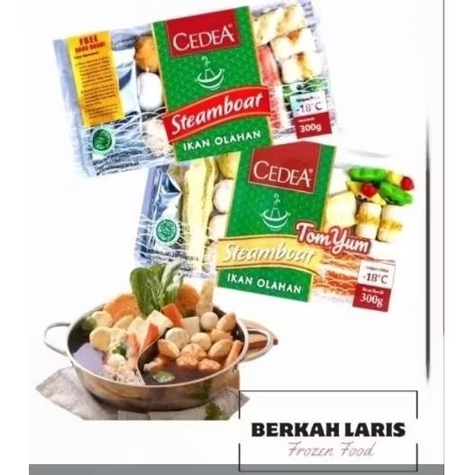 

Cedea Tom yum dan Steamboat 300gr