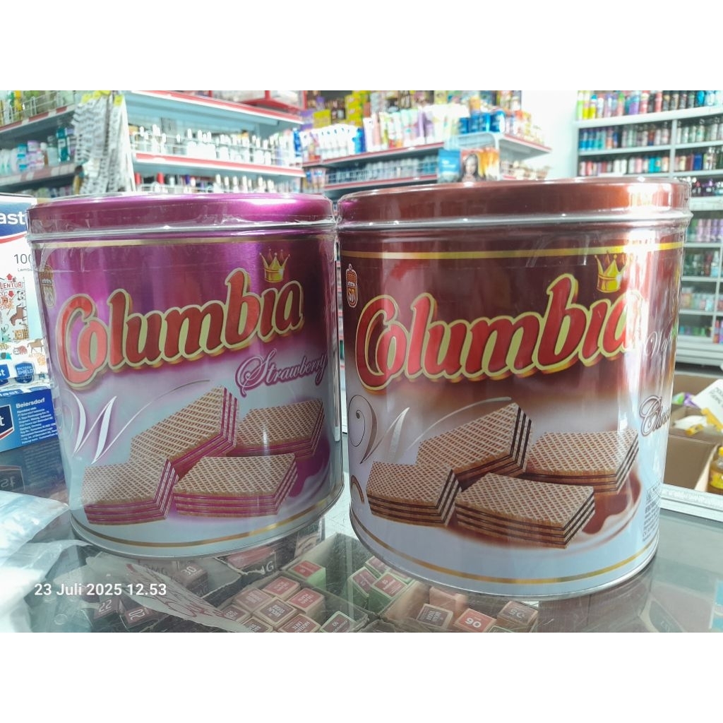 

Columbia Wafer Chocolate Strawberry 500 g