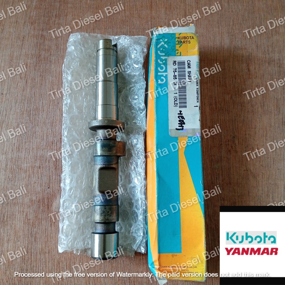 KUBOTA CAMSHAFT NOKEN AS RD 75- 85 DI- 1 (OLD) model lama H1490-16100 ORIGINAL