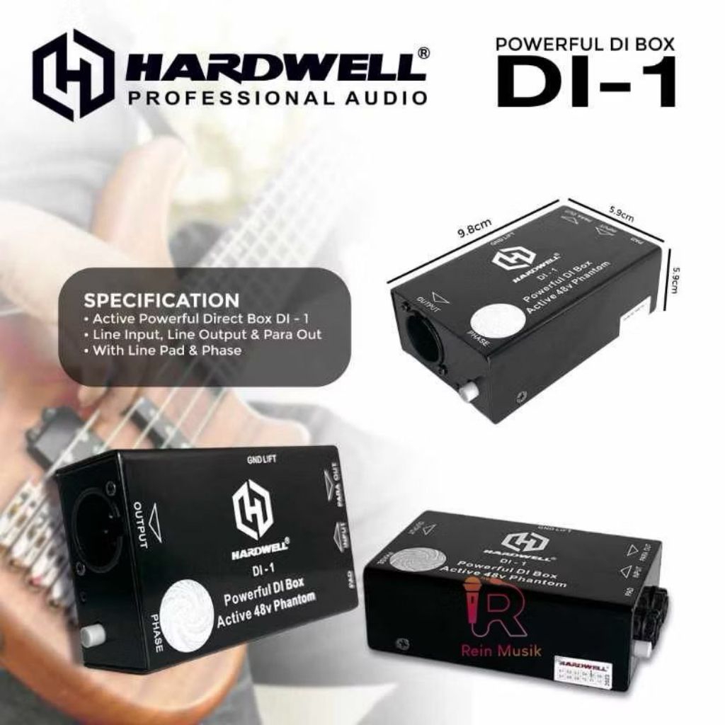 Direct Box DI-BOX Hardwell DI-1 ORIGINAL