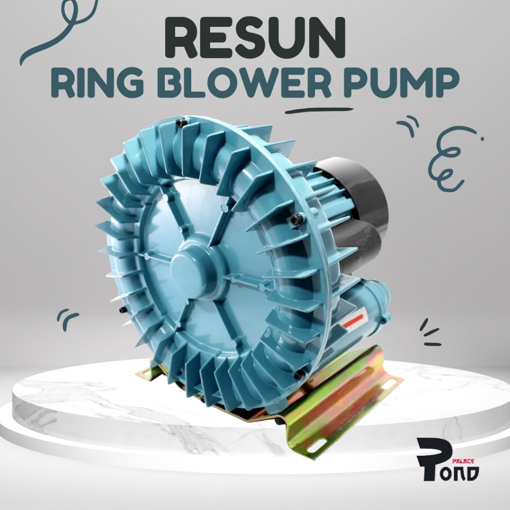 Pond Air Jet Pump Blower Turbo Tambak Kolam Resun GF 750 Watt 1050LPM