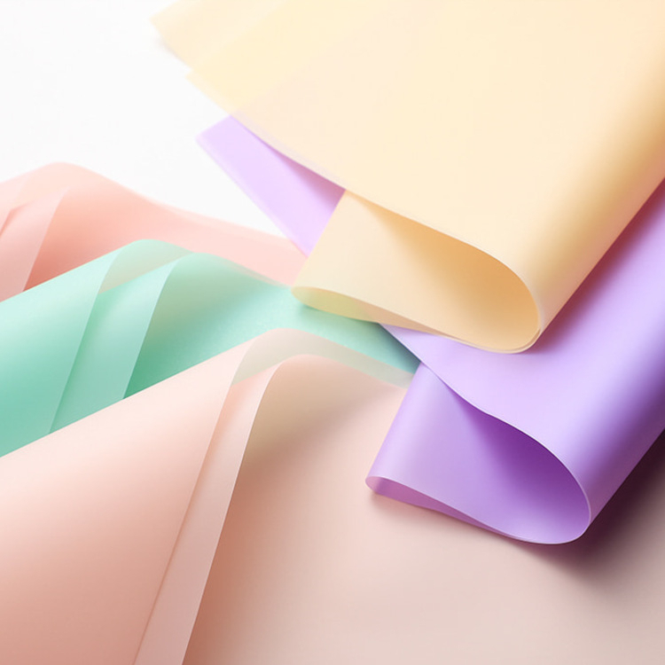 

20 LEMBAR Flower Wrapping Paper Varian Polos Kertas Buket Bunga Cellophane Florist KB02