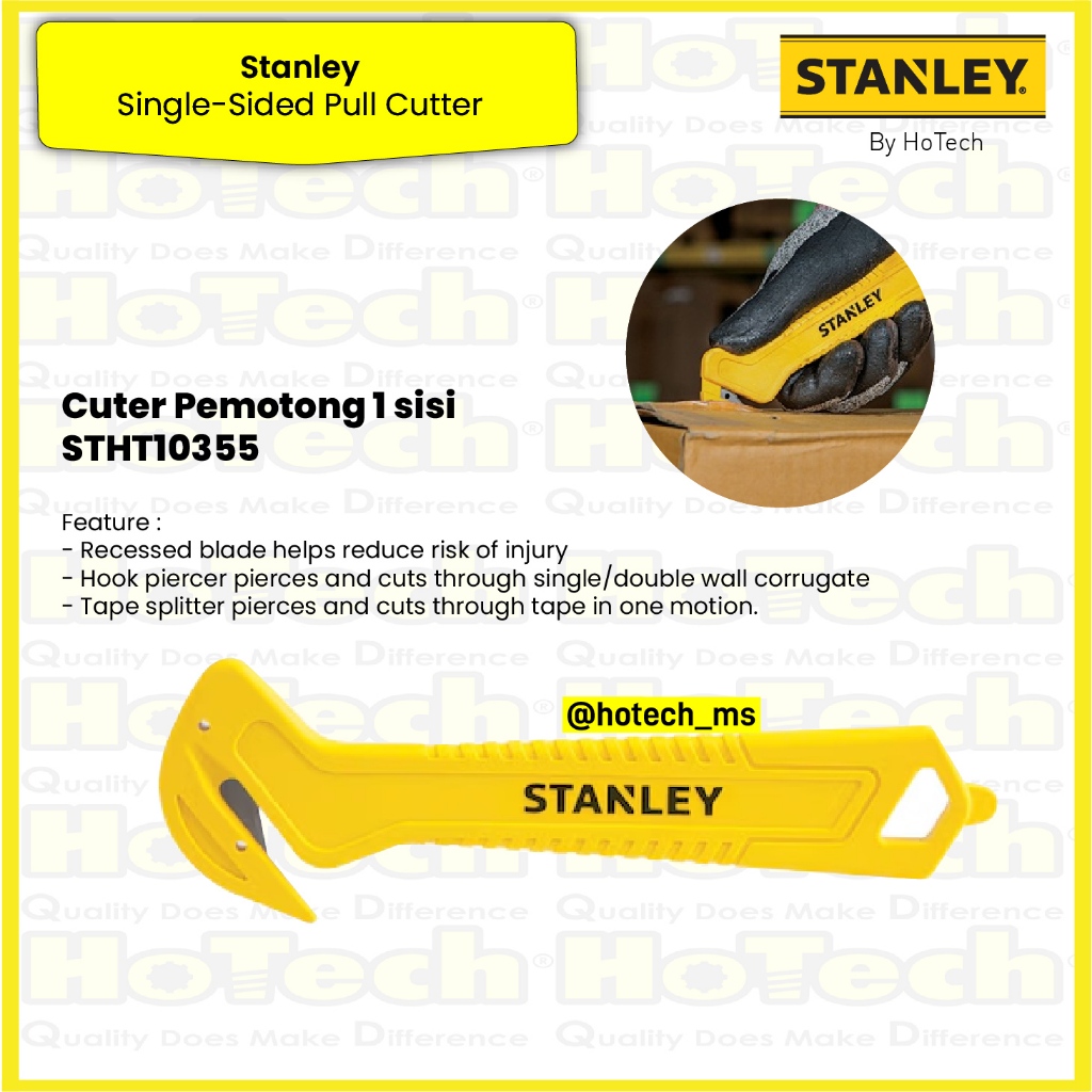 

Stanley Single-Sided Pull Cutter STHT10355 | Cutter (1 Pk)