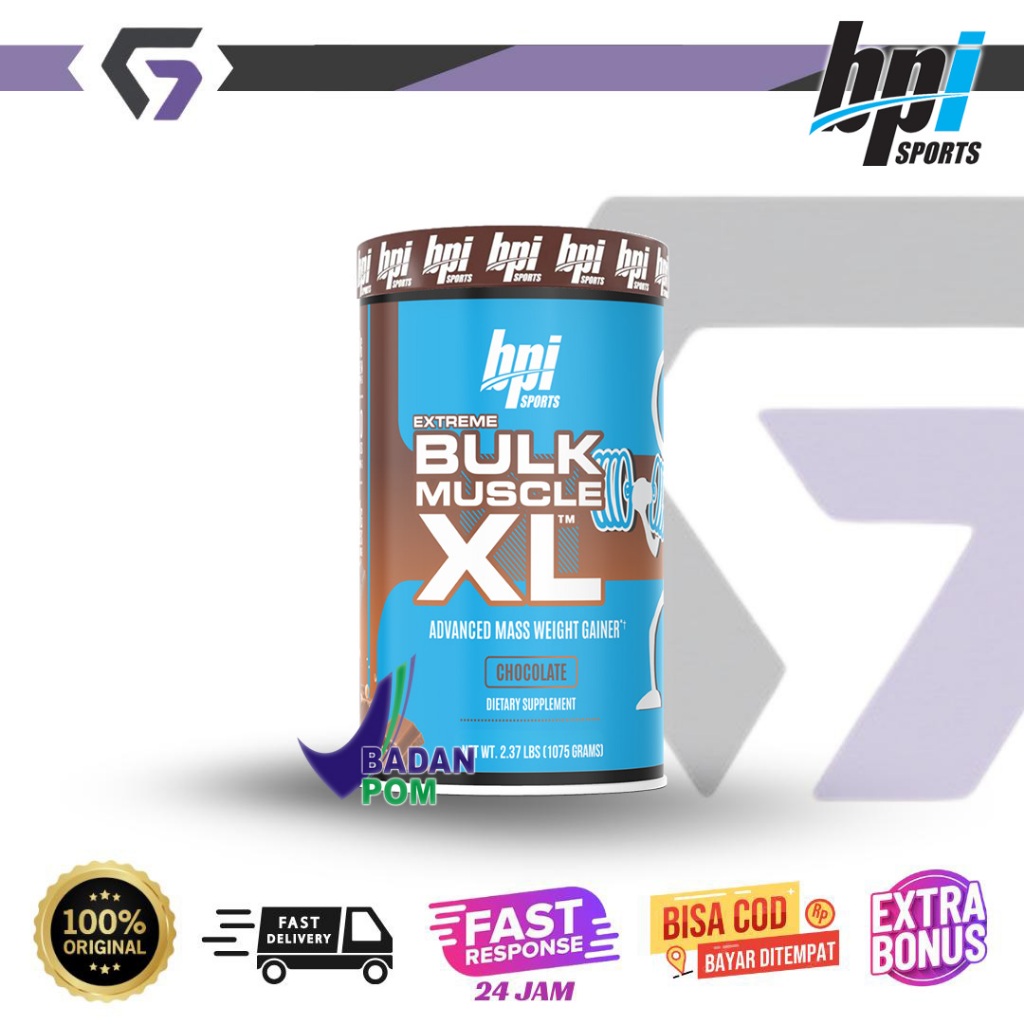 BPI Sports Bulk Muscle XL 2 Lbs Weight Mass Gainer