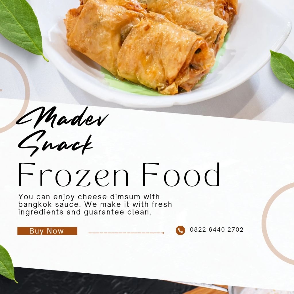 

Madev Cookies [KHUSUS JATIM] | Dimsum Keju | Dimsum Keju Frozen | Dimsum Keju Moncrot