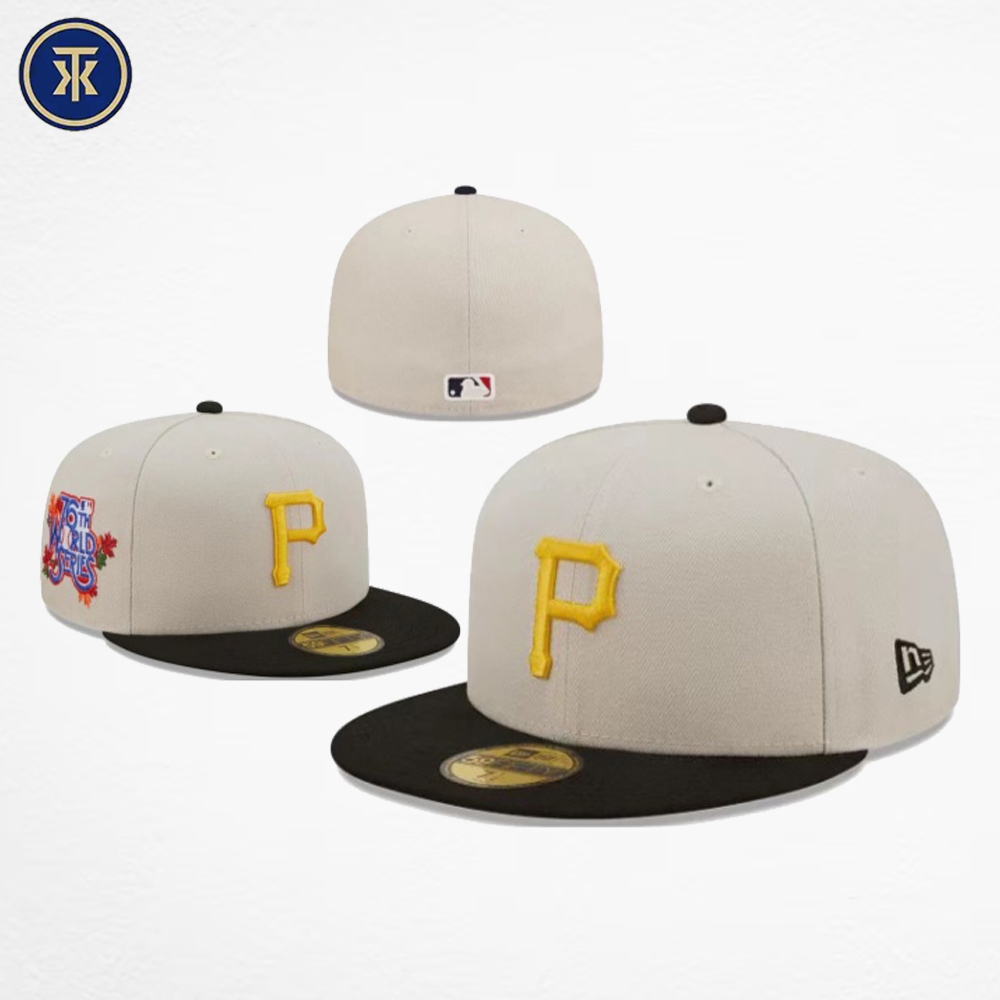 Topi Fitted Buildup Pittsburgh Pirates World Series Bordir Build Up Caps / Topi Pittsburgh Pirates