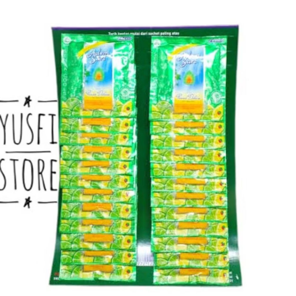 

Grosir Adem Sari 1 Renteng isi 24 Sachet Panas Dalam Sariawan Bibir Pecah Pecah Sakit Tenggorokan Bibir Melatup