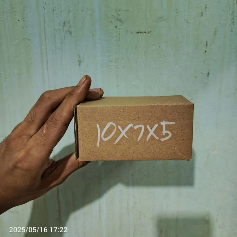 

kardus packing ukuran 10x 7 x5