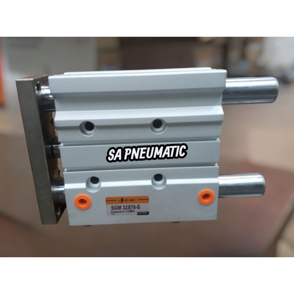 Air Cylinder Pneumatic E-MC SG Series High precision Guide SGM-32×75-S