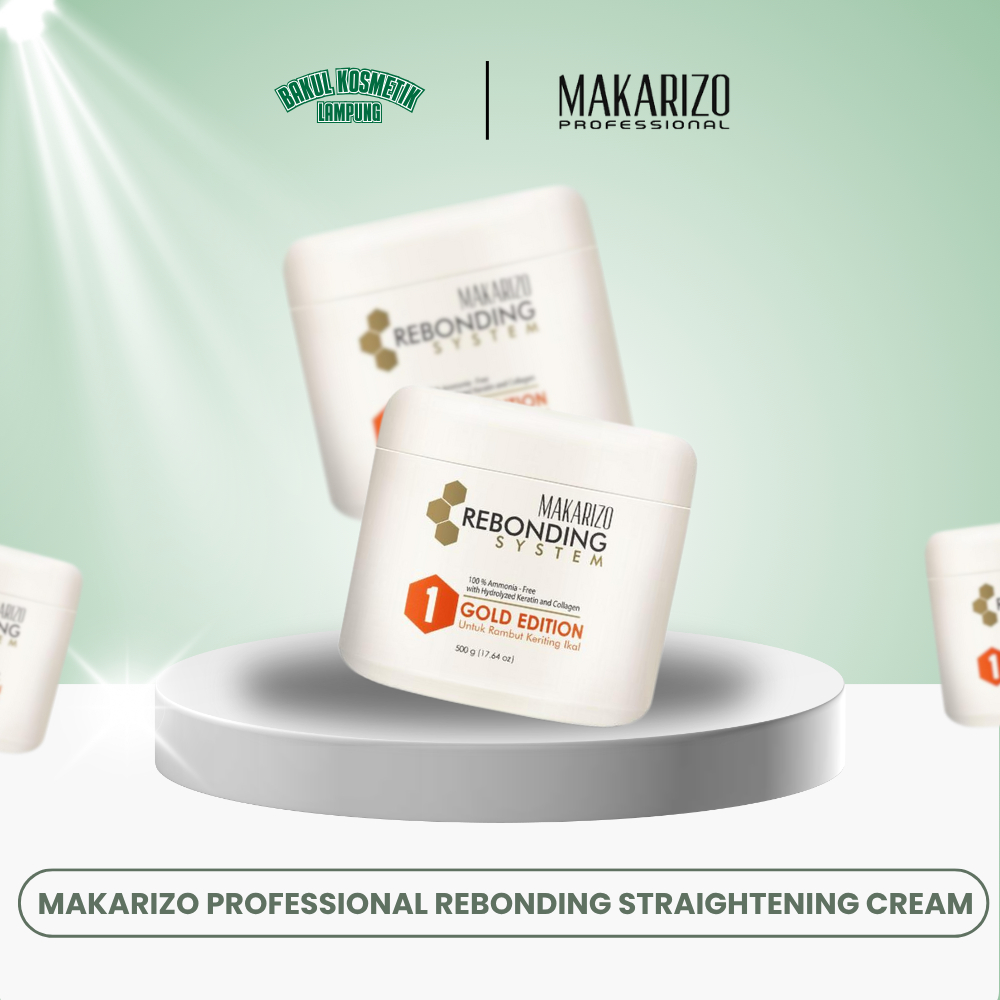 MAKARIZO PROFESSIONAL - Rebonding System Straightening Cream (gold edition)