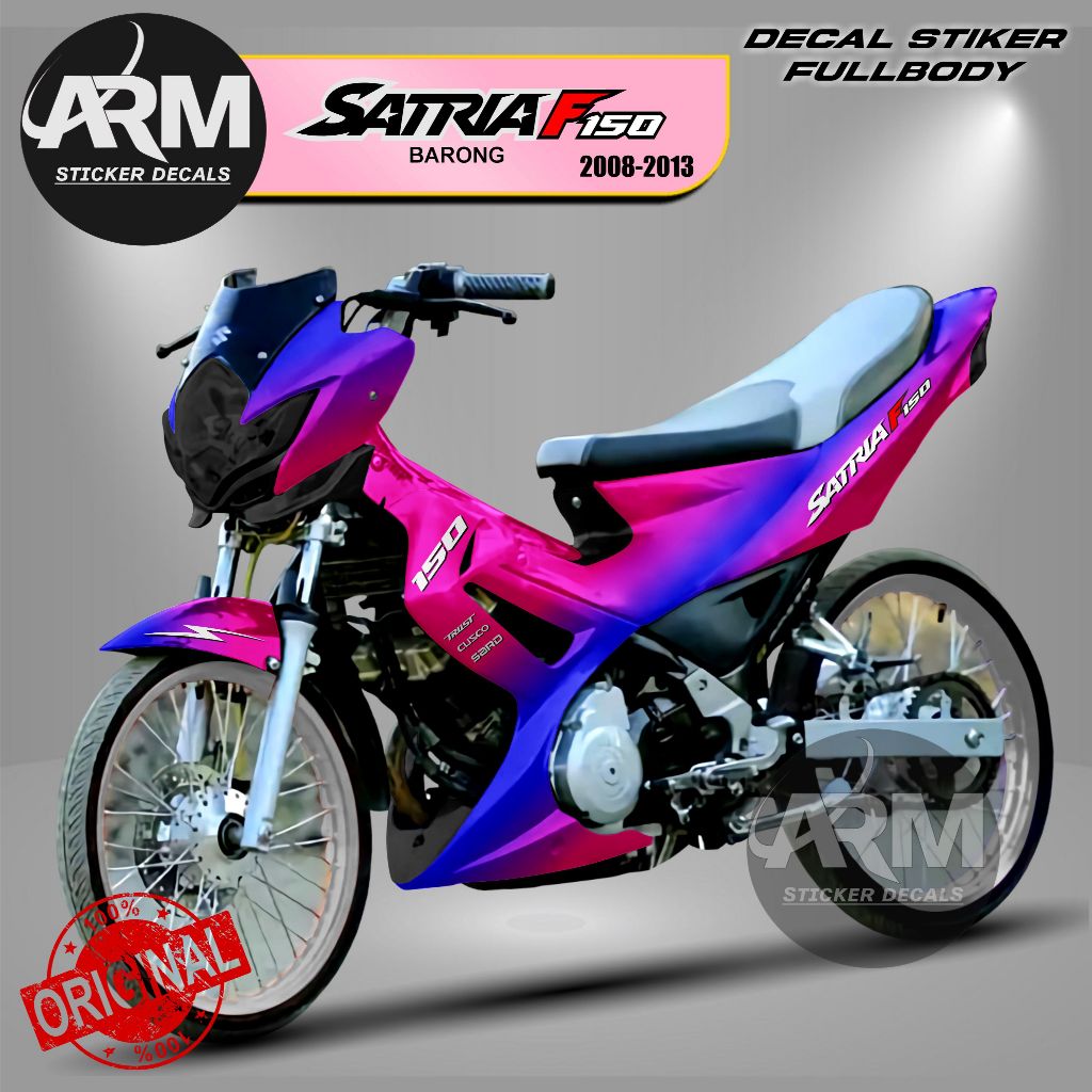 ARM Decal Stiker Suzuki Satria F150 FU Barong Full Body 2008-2013 Variasi 2 Warna