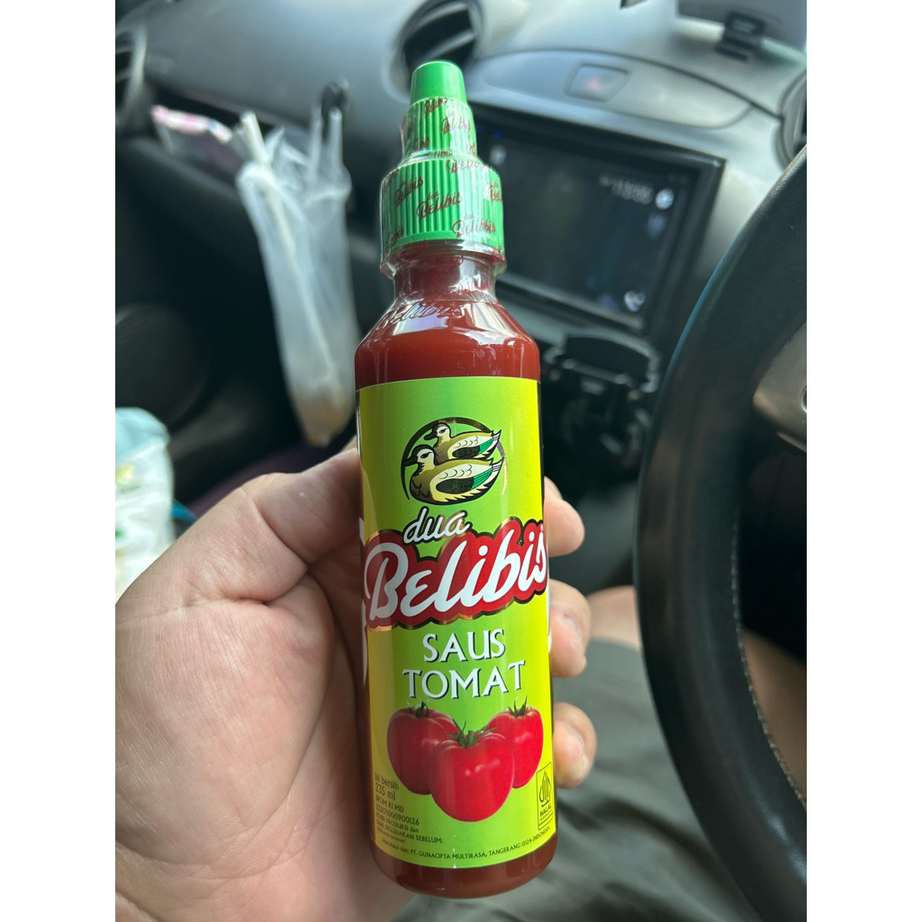 

dua belibis saus tomat 235ml botol