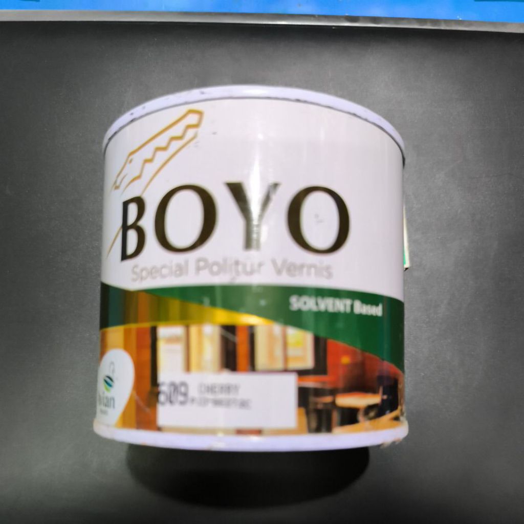 Cat Politur Kayu Boyo 500 Gr