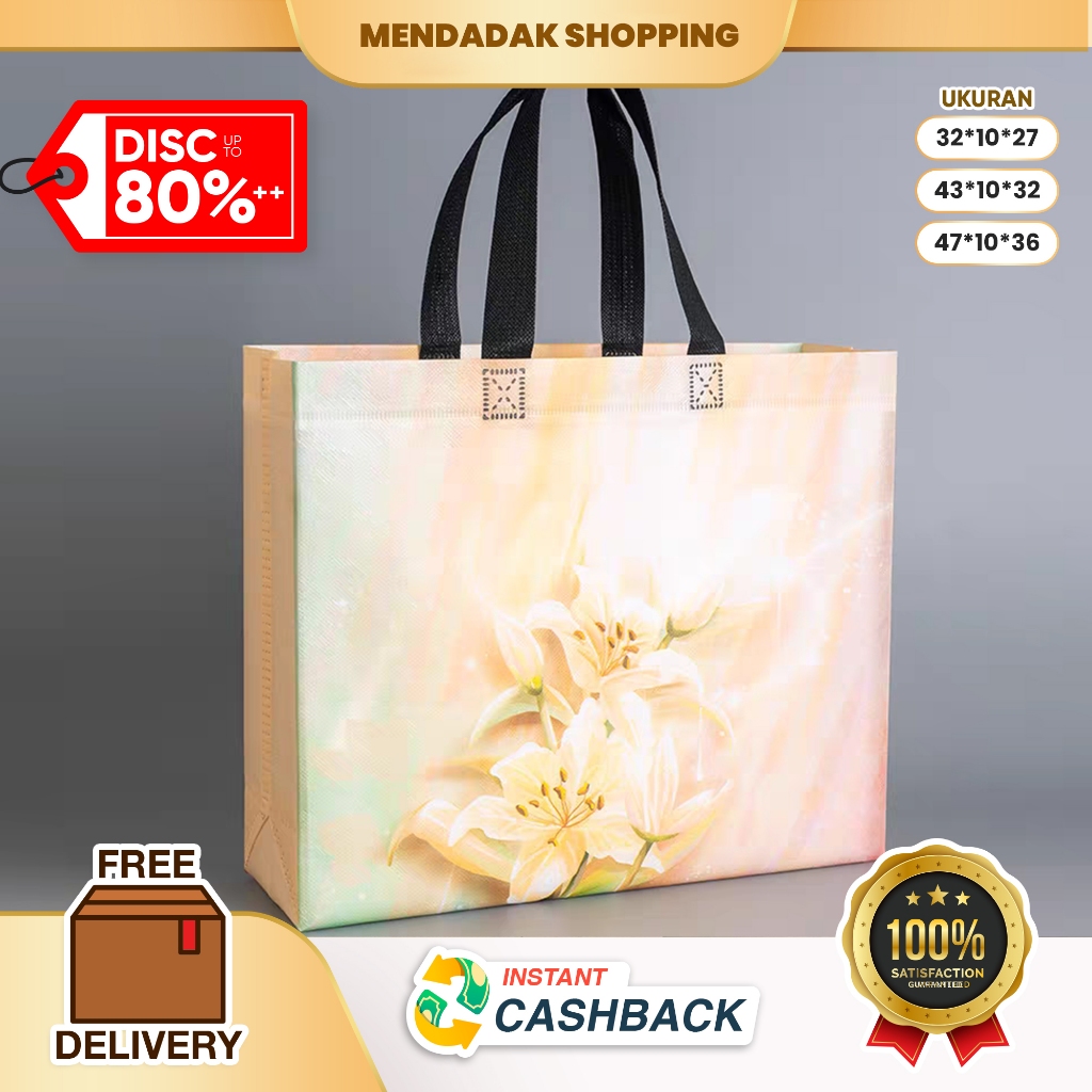 

(ETALASE 1-AN) Souvenir - Tas Spunbond - Totebag Wanita - Tas Belanja - Tas Jinjing - Totebag - Tas Jinjing Wanita - Tas Hampers - Tas Souvenir - Tas Lipat - Goodie Bag - Tas Ulang Tahun - Kantong Belanja - Tas Hampers - Tas Kado - Souvenir Pernikahan