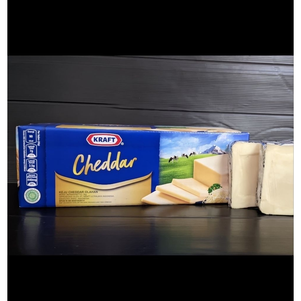 

kraft cheddar 2kg keju balok