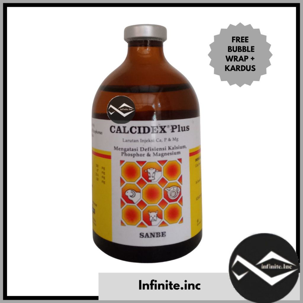 CALCIDEX PLUS 100ml Kalsium Phosphor Magnesium