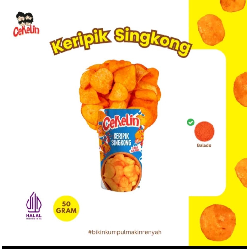 

keripik singkong cekelin