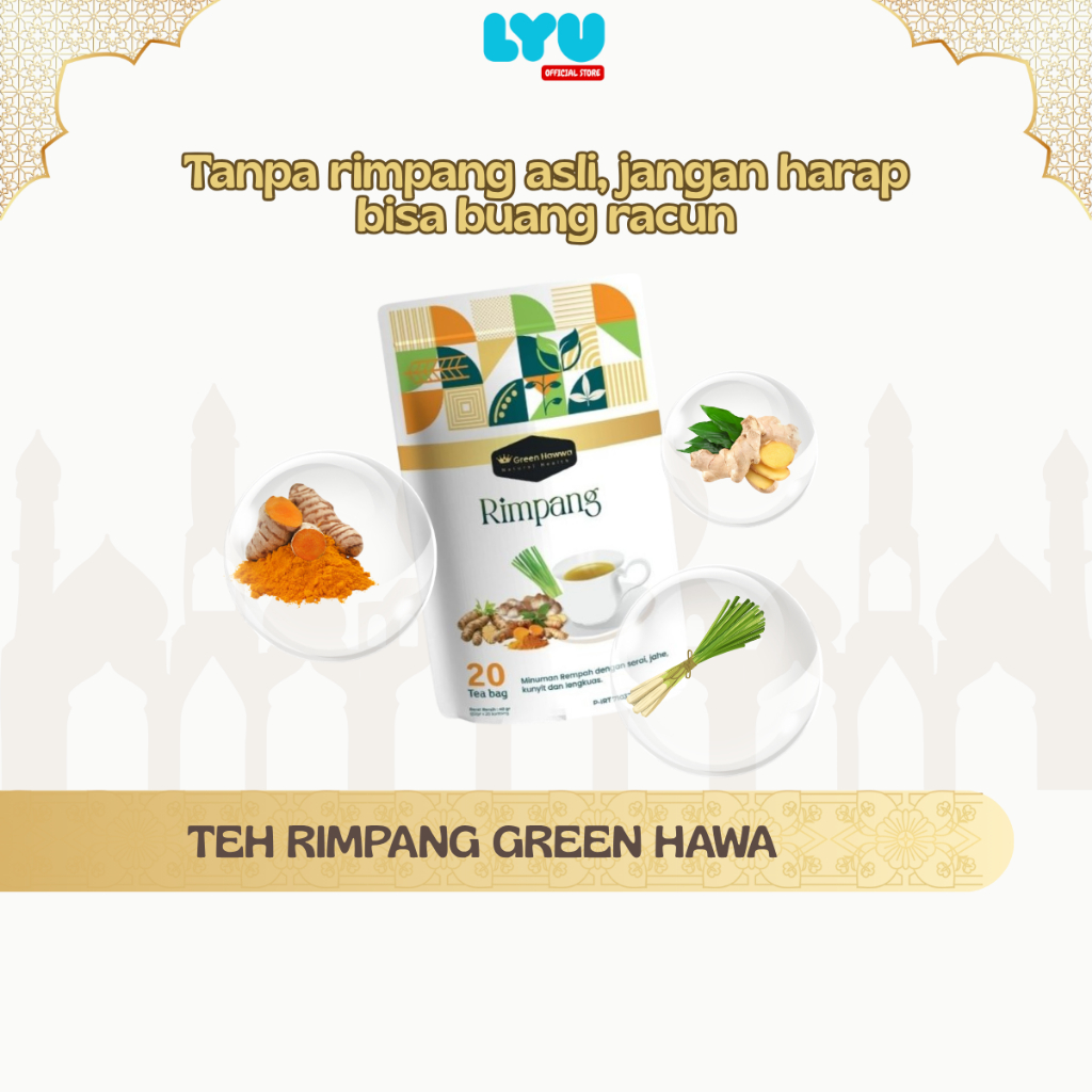 

TEH CELUP RIMPANG DETOX – isi 20 kantong teh detox | kolesterol | rimpang | lemak | perut buncit | pencernaan | berat badan | JSR Zaidul Akbar | aman | praktis | original 100%