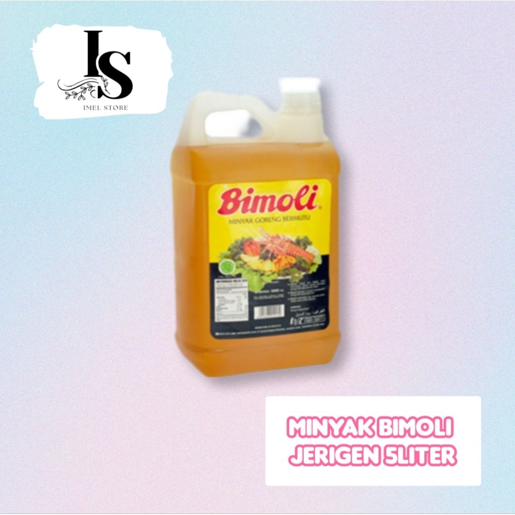 

MINYAK BIMOLI 5LITER/BEST SELLER/MINYAK BIMOLI JERIGEN