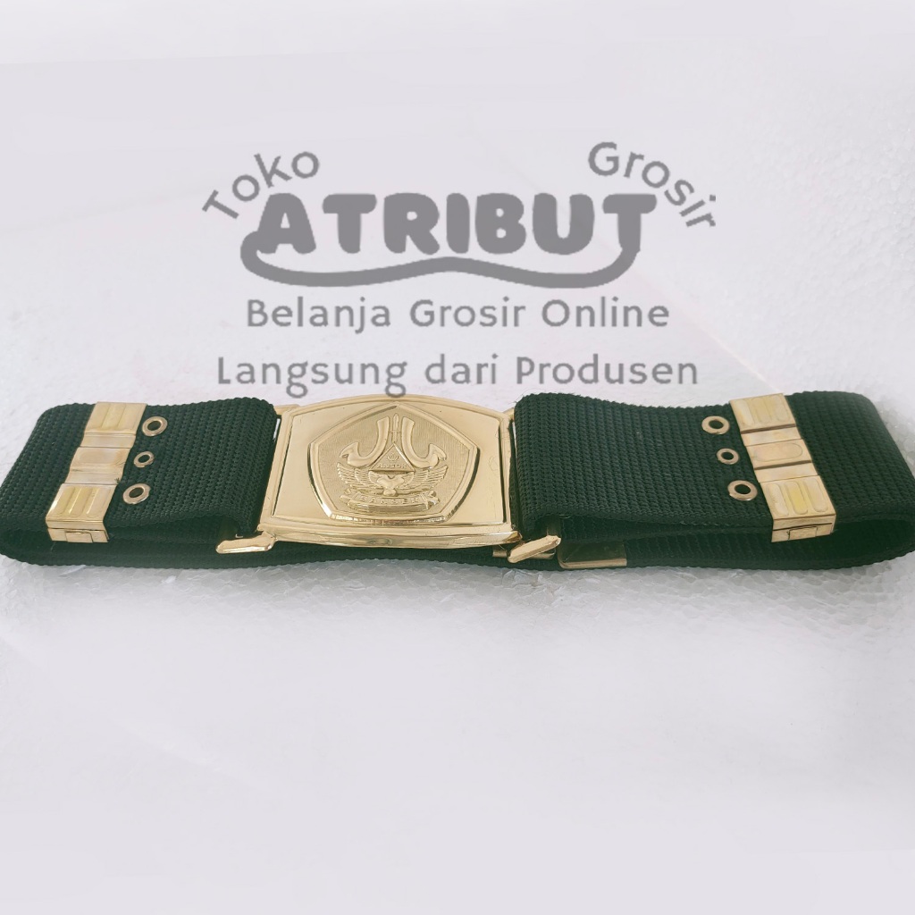 Kopel banser ansor kuningan no berasso wibing tebal harga murah 110cm / Pin Diklatsar banser ansor /