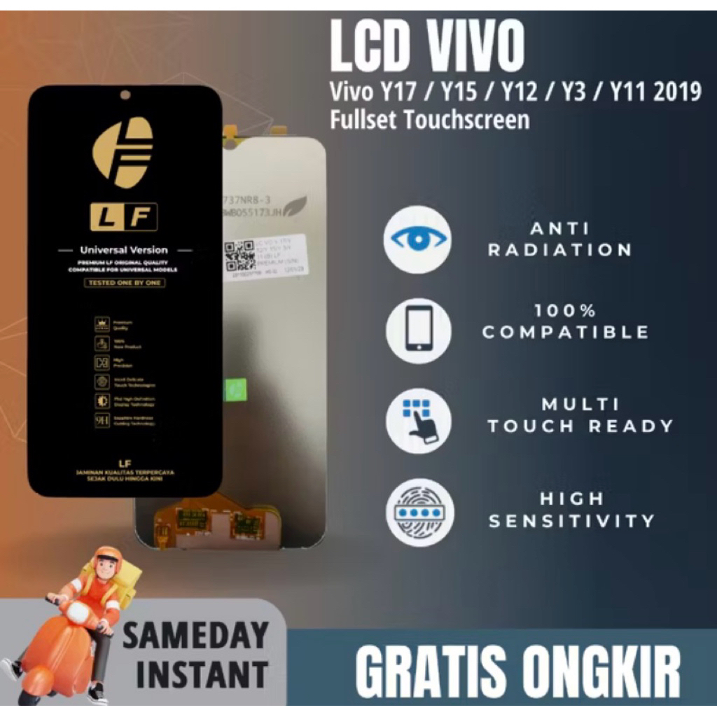 LF - LCD Vivo Y17 / Y12 / Y15 / Y3 / Y11 Fullset Touchscreen