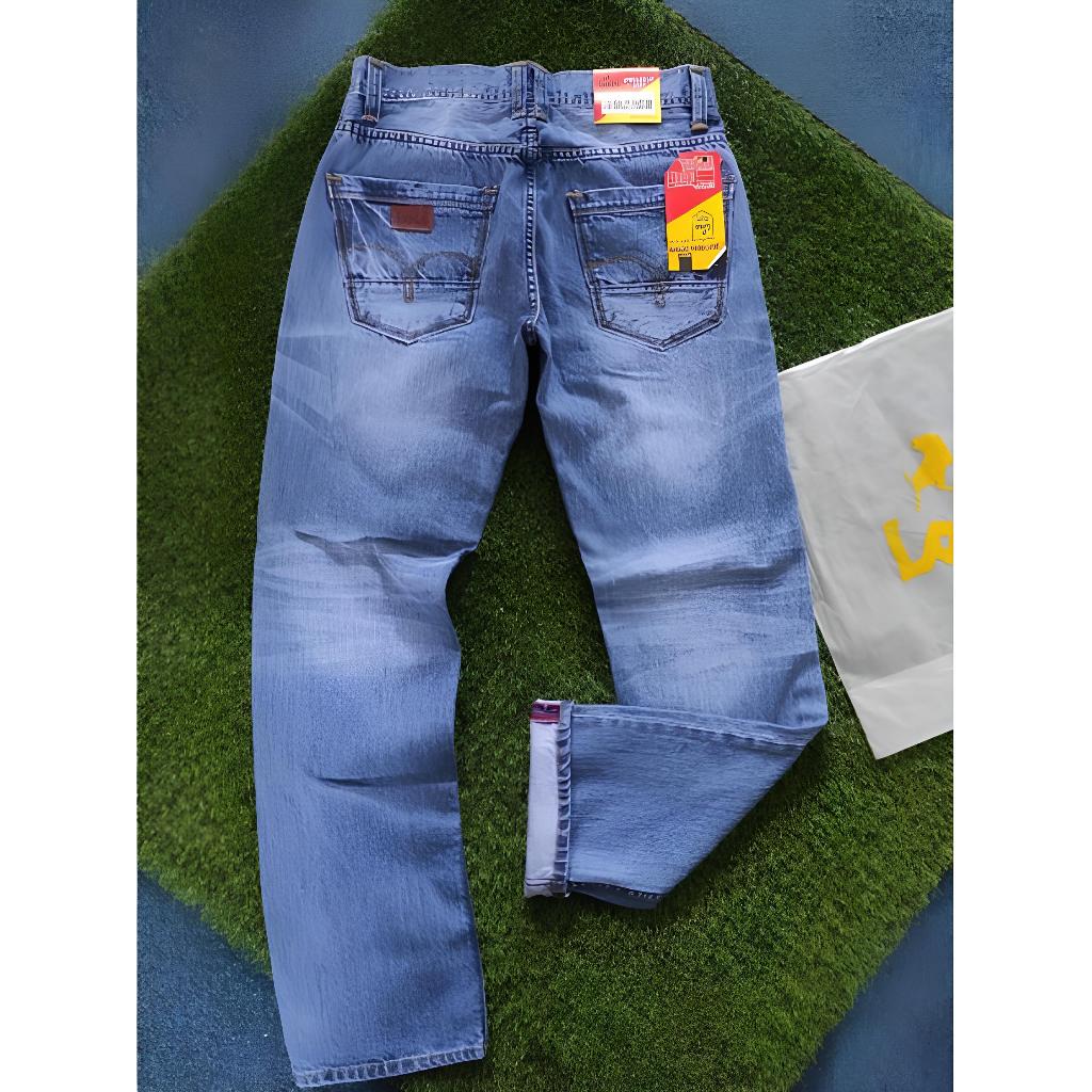 Jeans Pria Lois Original Import Asli Panjang Size 28 - 34 Reguler Celana Lois Pria Original COD