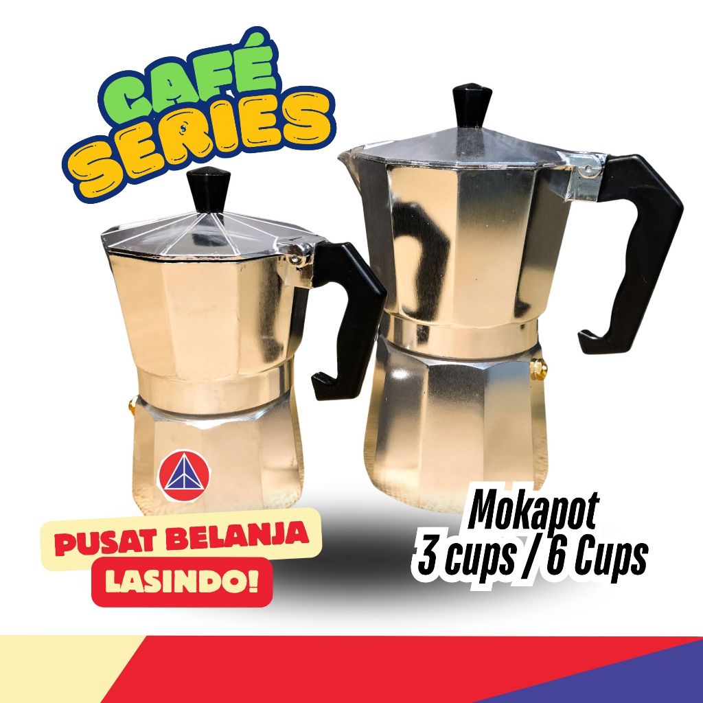 Mokapot / Alat membuat espresso / Gelas Mokapot Espresso Coffee Maker