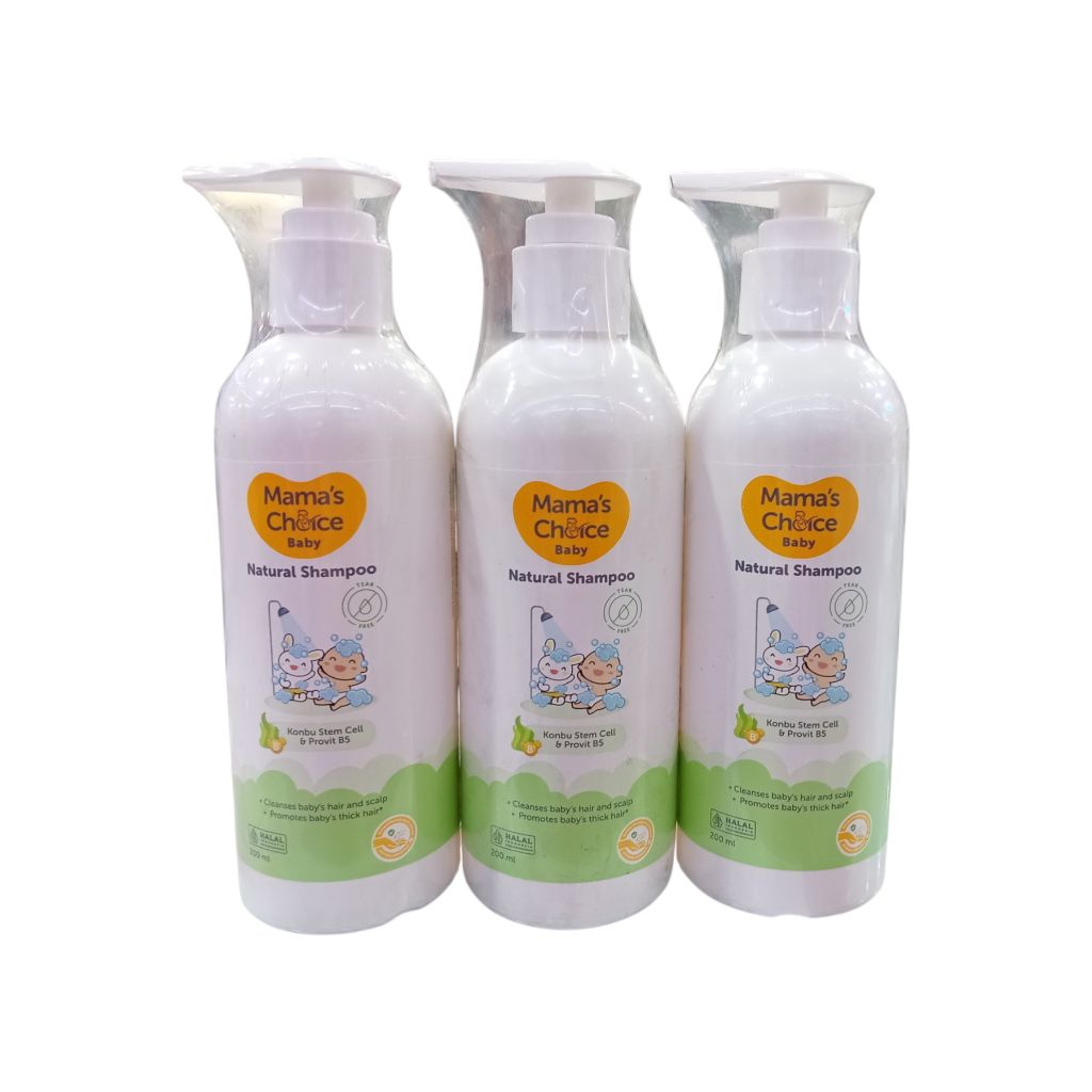 QBS || MAMA'S CHOICE NATURAL SHAMPOO || 200ML