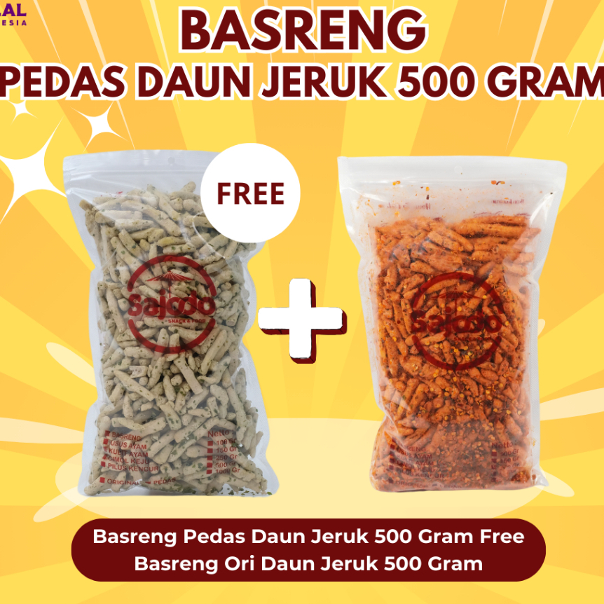 

BASRENG PEDAS ( ORI 500gram, PEDAS 500gram)