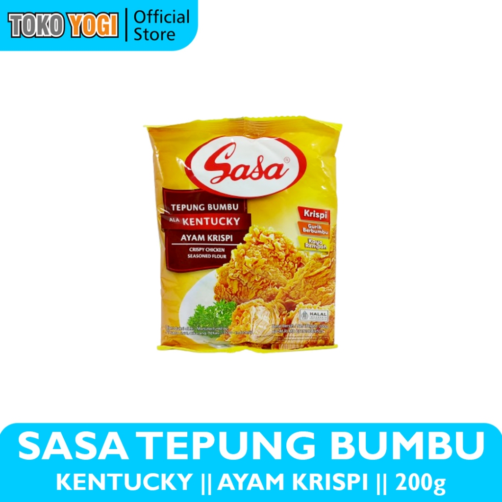 

SASA TEPUNG BUMBU ALA KENTUCKY AYAM KRISPI 200g
