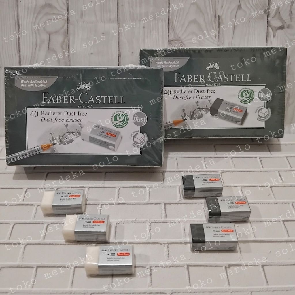 

Penghapus Pensil Faber-Castell Kecil Hitam