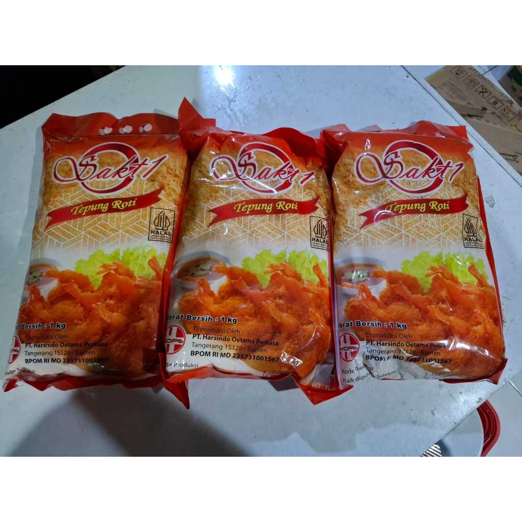 

Tepung Roti / Panir Merk Sakti - 200gr-1kg