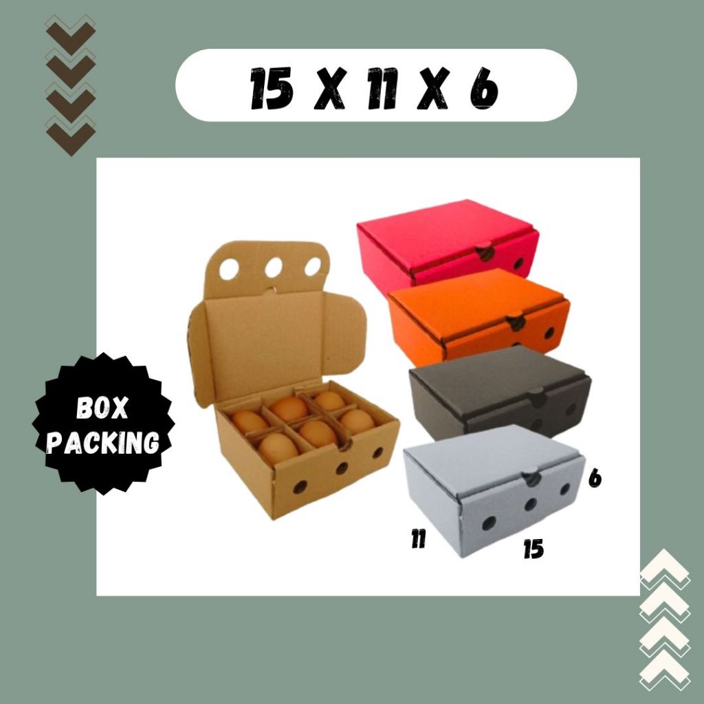 

Kardus 15x11x6 LD Box 15x11x6 LD Dus Telur Isi 6 15x11x6 LD Kotak Endog Asin Tray Kertas Nasi KFC