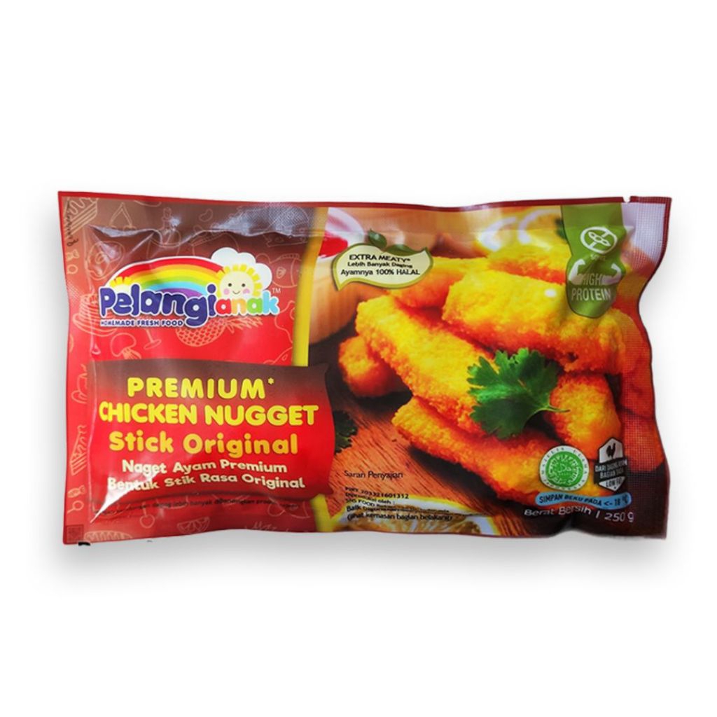 

Pelangi - Premium Chicken Nugget Nugget Ayam(GLUTEN)