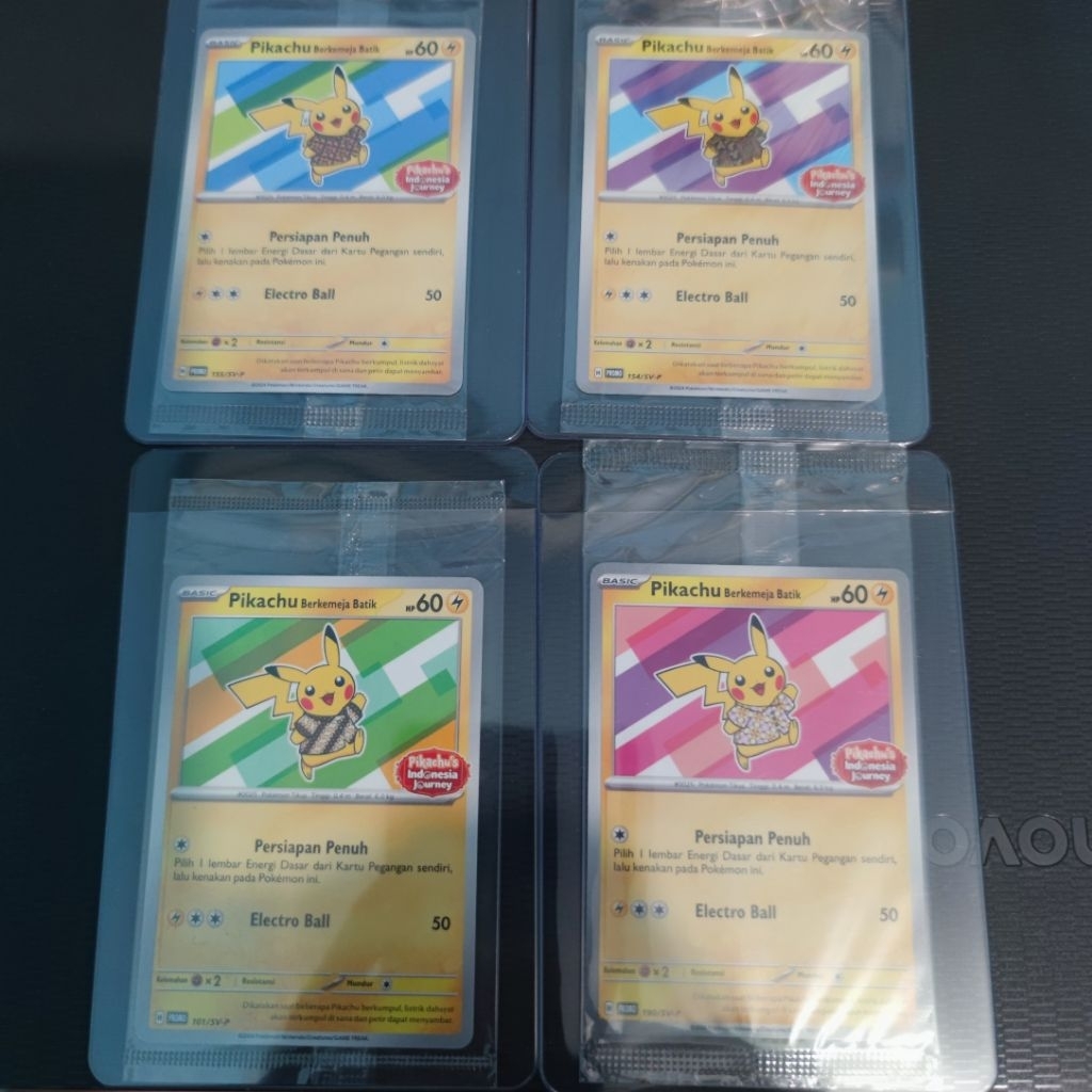 1 Set Promo Pikachu Batik Sealed