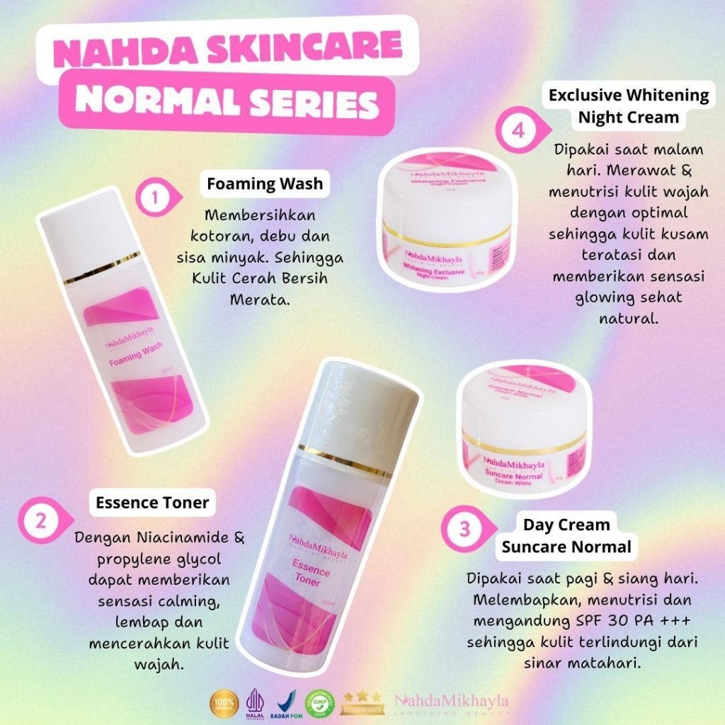 NAHDA MIKHAYLA/NAHDA SKINCARE ORIGINAL 100% BPOM