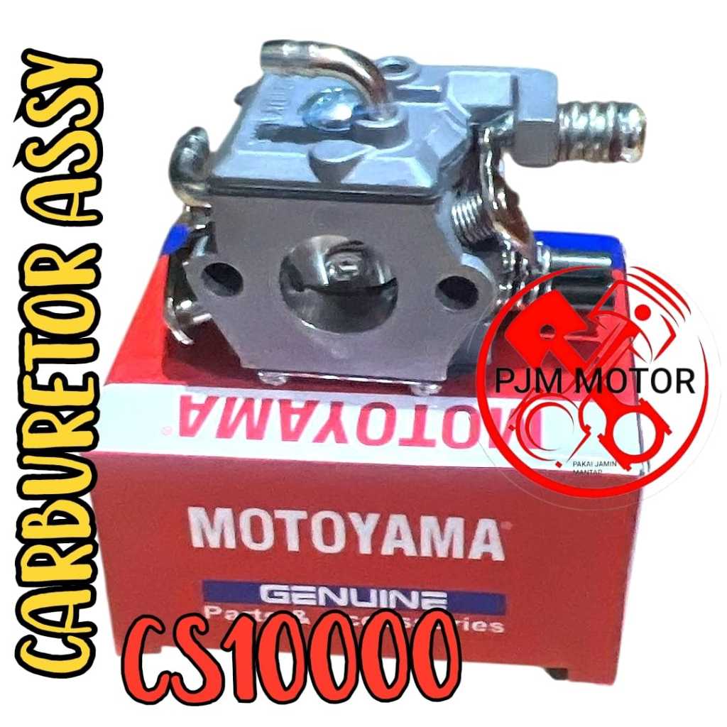 MOTOYAMA KARBURATOR ASSY - carburator mesin chainsaw senso sinso motoyama cs10000