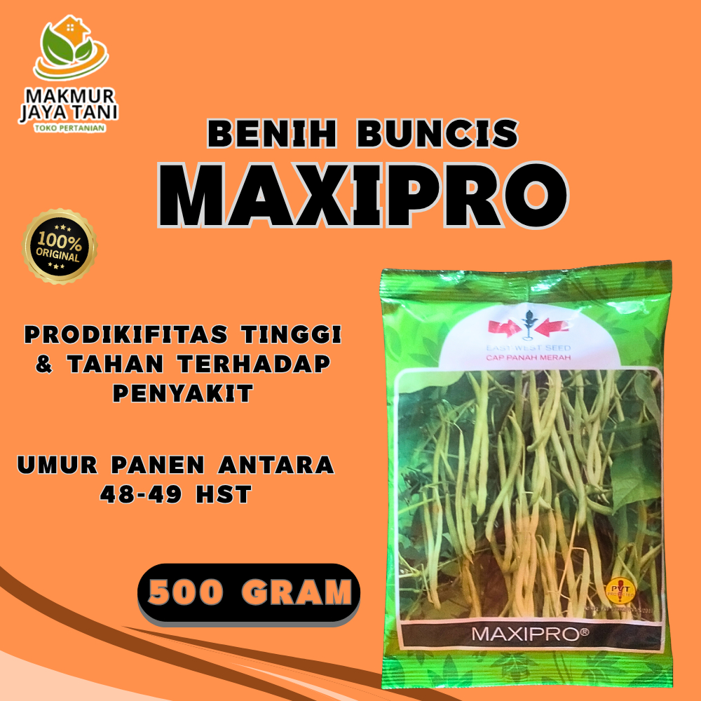 

BENIH BUNCIS MAXIPRO CAP PANAH MERAH 500 GRAM
